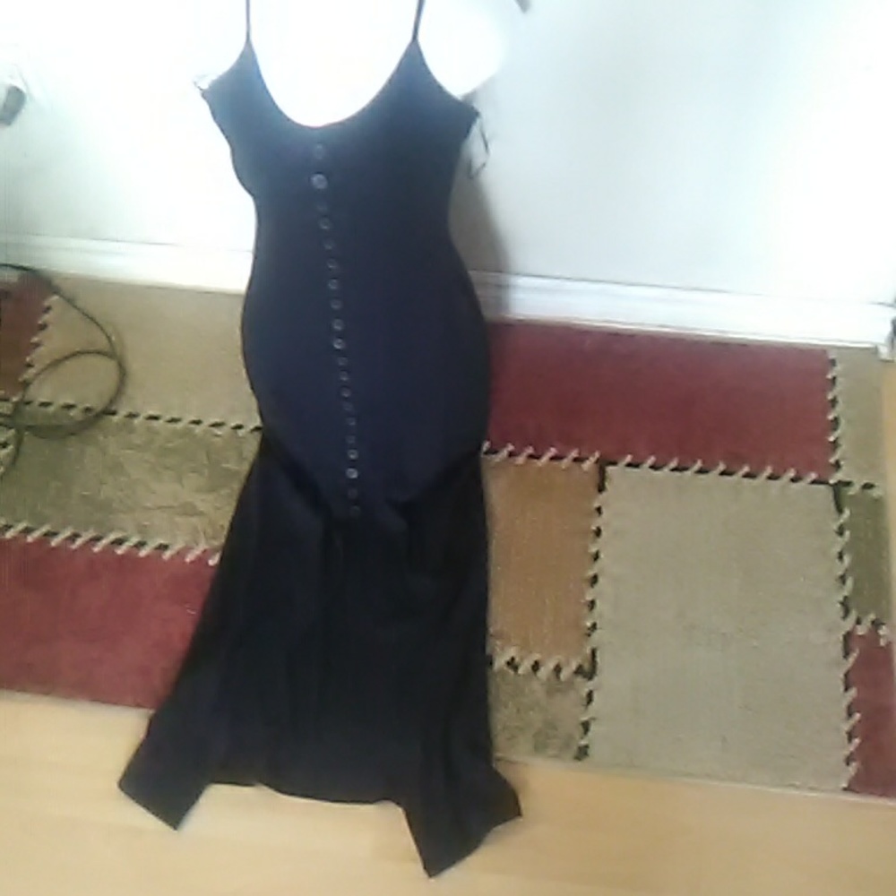 Streetwear Society Black Maxi Dress - Picture 2 of 3